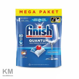 قرص ظرفشویی فینیش کوانتوم Hepsi 1 Arada - بسته 80 عددی
